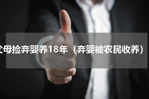 父母捡弃婴养18年（弃婴被农民收养）