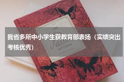 我省多所中小学生获教育部表扬（实绩突出考核优秀）