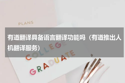 有道翻译具备语言翻译功能吗（有道推出人机翻译服务）