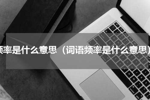 频率是什么意思（词语频率是什么意思）