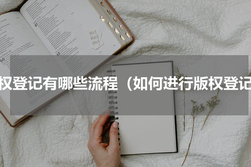 版权登记有哪些流程（如何进行版权登记）