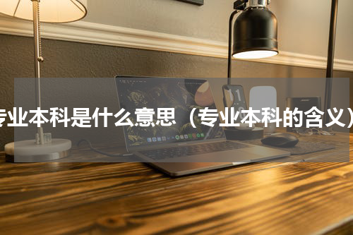 专业本科是什么意思（专业本科的含义）