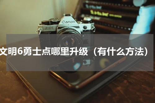 文明6勇士点哪里升级（有什么方法）