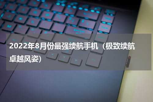 2022年8月份最强续航手机（极致续航卓越风姿）