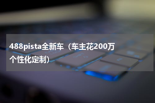 488pista全新车（车主花200万个性化定制）