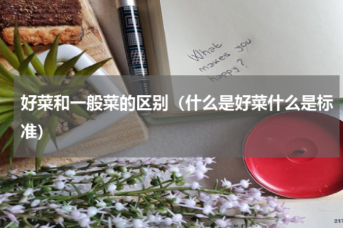 好菜和一般菜的区别（什么是好菜什么是标准）