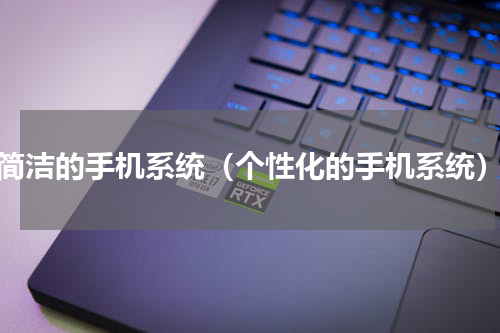 简洁的手机系统（个性化的手机系统）