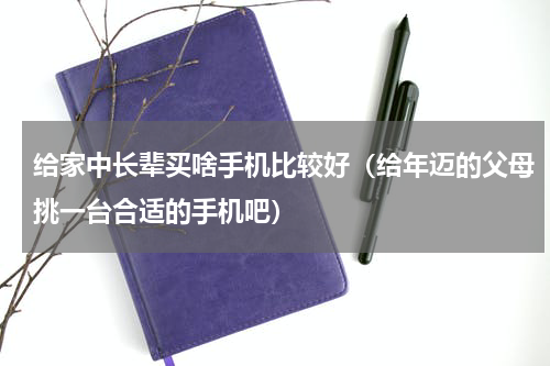 给家中长辈买啥手机比较好（给年迈的父母挑一台合适的手机吧）