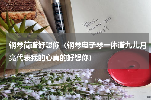 钢琴简谱好想你（钢琴电子琴一体谱九儿月亮代表我的心真的好想你）