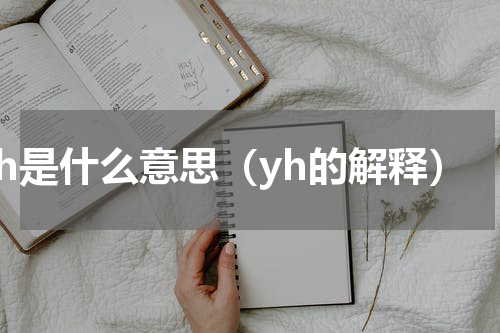 yh是什么意思（yh的解释）