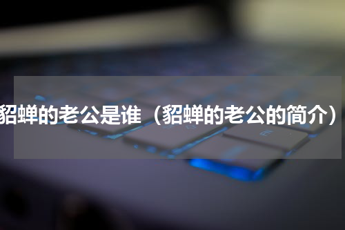 貂蝉的老公是谁（貂蝉的老公的简介）