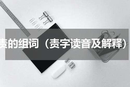 责的组词（责字读音及解释）