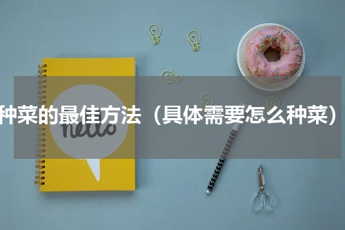 种菜的最佳方法（具体需要怎么种菜）