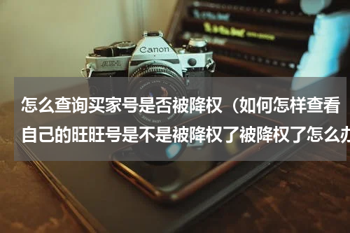 怎么查询买家号是否被降权（如何怎样查看自己的旺旺号是不是被降权了被降权了怎么办）