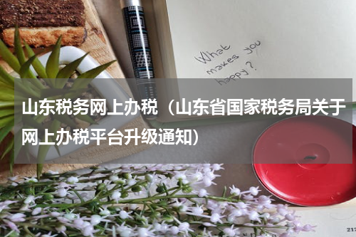 山东税务网上办税（山东省国家税务局关于网上办税平台升级通知）