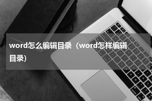 word怎么编辑目录（word怎样编辑目录）