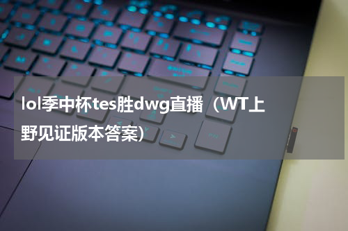 lol季中杯tes胜dwg直播（WT上野见证版本答案）