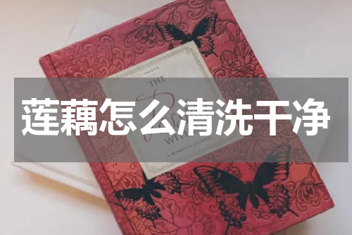 莲藕怎么清洗干净