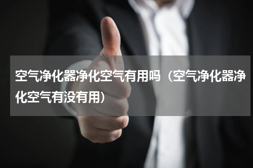 空气净化器净化空气有用吗（空气净化器净化空气有没有用）