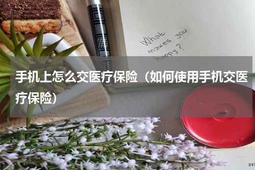 手机上怎么交医疗保险（如何使用手机交医疗保险）