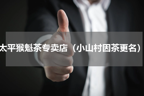 太平猴魁茶专卖店（小山村因茶更名）