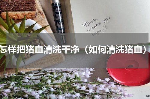 怎样把猪血清洗干净（如何清洗猪血）