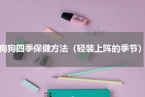狗狗四季保健方法（轻装上阵的季节）
