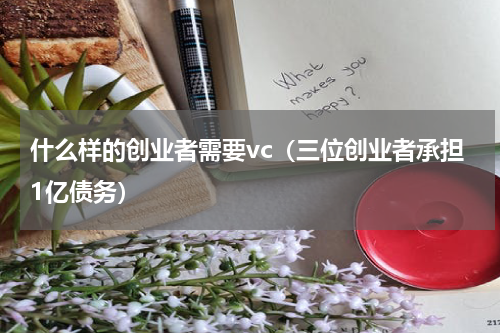 什么样的创业者需要vc（三位创业者承担1亿债务）