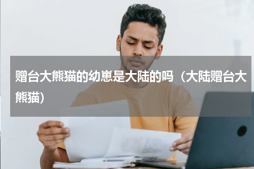 赠台大熊猫的幼崽是大陆的吗（大陆赠台大熊猫）