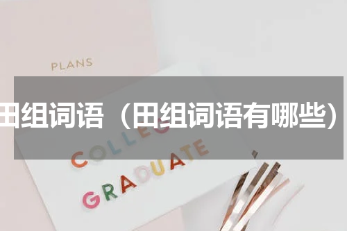 田组词语（田组词语有哪些）