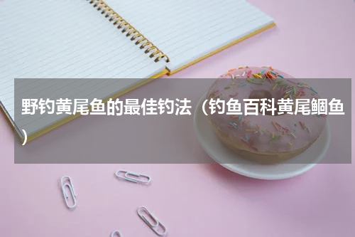 野钓黄尾鱼的最佳钓法（钓鱼百科黄尾鲴鱼）