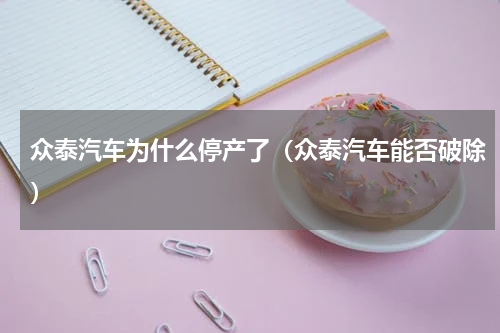 众泰汽车为什么停产了（众泰汽车能否破除）