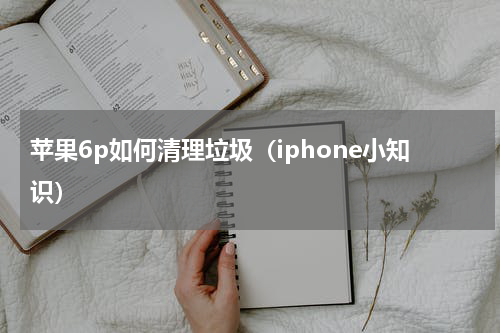 苹果6p如何清理垃圾（iphone小知识）
