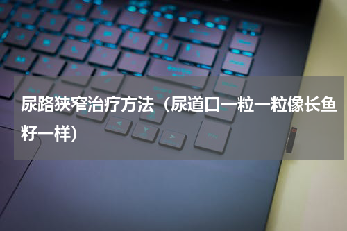 尿路狭窄治疗方法（尿道口一粒一粒像长鱼籽一样）