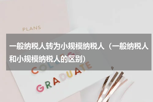 一般纳税人转为小规模纳税人（一般纳税人和小规模纳税人的区别）
