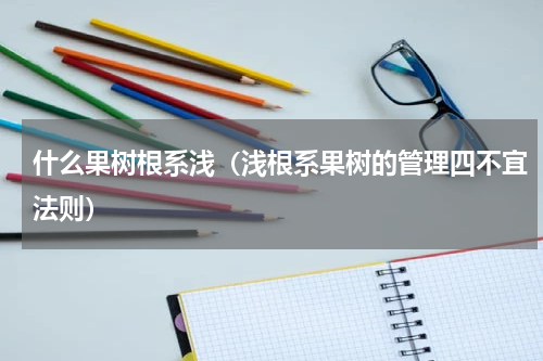 什么果树根系浅（浅根系果树的管理四不宜法则）