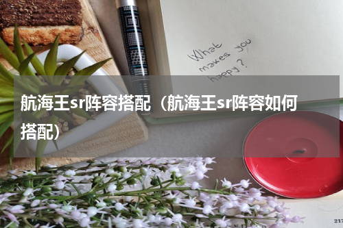 航海王sr阵容搭配（航海王sr阵容如何搭配）