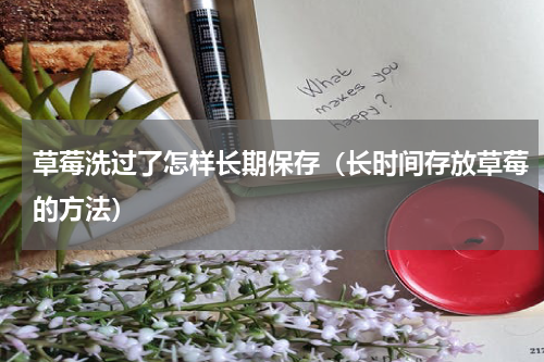 草莓洗过了怎样长期保存（长时间存放草莓的方法）