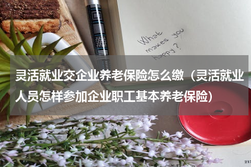 灵活就业交企业养老保险怎么缴（灵活就业人员怎样参加企业职工基本养老保险）