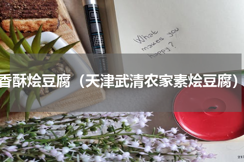 香酥烩豆腐（天津武清农家素烩豆腐）