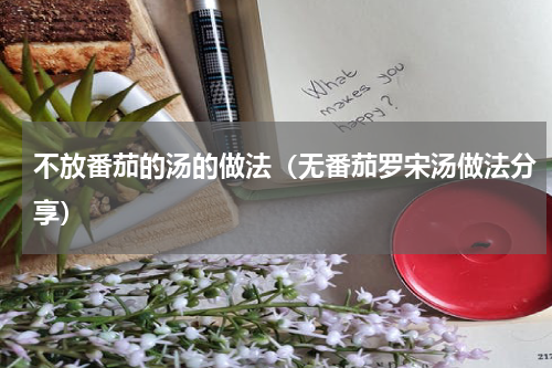 不放番茄的汤的做法（无番茄罗宋汤做法分享）