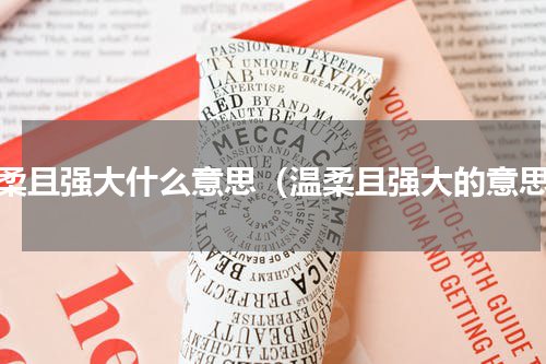 温柔且强大什么意思（温柔且强大的意思）