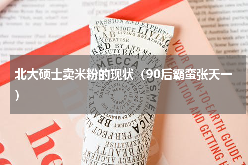 北大硕士卖米粉的现状（90后霸蛮张天一）