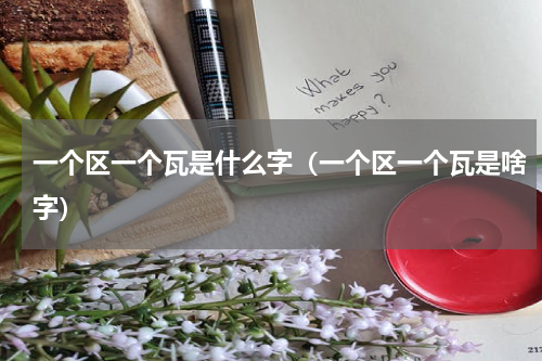 一个区一个瓦是什么字（一个区一个瓦是啥字）