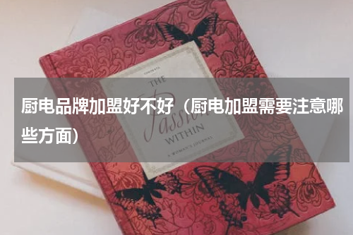 厨电品牌加盟好不好（厨电加盟需要注意哪些方面）