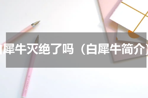 白犀牛灭绝了吗（白犀牛简介）
