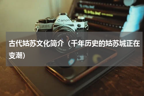 古代姑苏文化简介（千年历史的姑苏城正在变潮）
