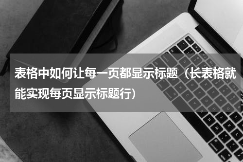 表格中如何让每一页都显示标题（长表格就能实现每页显示标题行）