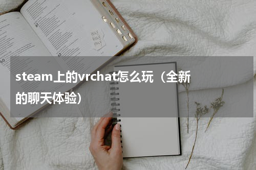 steam上的vrchat怎么玩（全新的聊天体验）