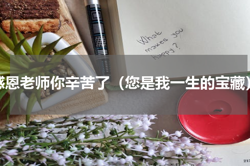 感恩老师你辛苦了（您是我一生的宝藏）